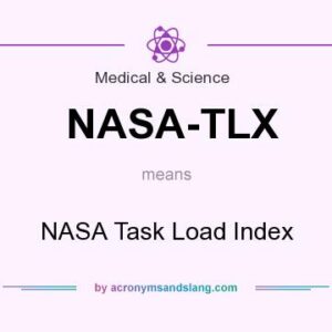 پرسشنامه فشار کاری (بار کاری) ناسا تی ال ایکس NASA TLX