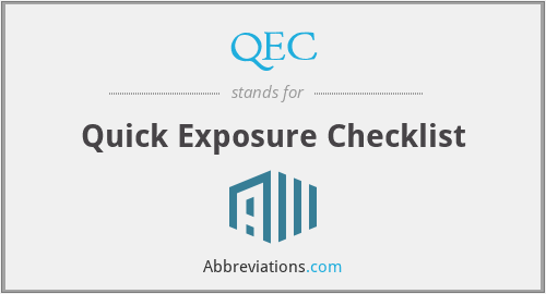 دوره آموزشی ارزیابی ارگونومی به روش QEC – 1ارگونومیست